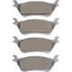 Purchase Top-Quality Rear Ceramic Pads by DYNAMIC FRICTION COMPANY - 1551-1602-00 pa15