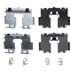 Purchase Top-Quality Rear Ceramic Pads by DYNAMIC FRICTION COMPANY - 1551-1632-02 pa3