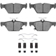 Purchase Top-Quality Rear Ceramic Pads by DYNAMIC FRICTION COMPANY - 1551-1808-01 pa3