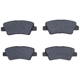 Purchase Top-Quality Rear Ceramic Pads by DYNAMIC FRICTION COMPANY - 1551-1848-01 pa1