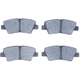 Purchase Top-Quality DYNAMIC FRICTION COMPANY - 1551-2098-00 - Rear Ceramic Pads pa10