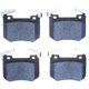 Purchase Top-Quality Rear Ceramic Pads by DYNAMIC FRICTION COMPANY - 1551-2144-00 pa8