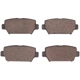 Purchase Top-Quality Rear Ceramic Pads by DYNAMIC FRICTION COMPANY - 1551-2156-00 pa8