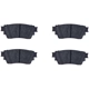 Purchase Top-Quality Rear Ceramic Pads by DYNAMIC FRICTION COMPANY - 1551-2200-02 pa2