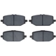 Purchase Top-Quality DYNAMIC FRICTION COMPANY - 1551-2397-00 - Disc Brake Pads pa1