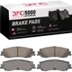 Purchase Top-Quality Rear Ceramic Pads by DYNAMIC FRICTION COMPANY - 1551-2511-00 pa2