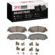 Purchase Top-Quality Rear Ceramic Pads by DYNAMIC FRICTION COMPANY - 1551-2511-01 pa1