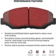 Purchase Top-Quality Rear Ceramic Pads by DYNAMIC FRICTION COMPANY - 1600-0031-00 pa8