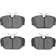Purchase Top-Quality Rear Ceramic Pads by DYNAMIC FRICTION COMPANY - 1600-0493-00 pa10