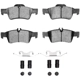 Purchase Top-Quality DYNAMIC FRICTION COMPANY - 1600-0986-01 - Disc Brake Pads pa1