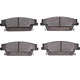 Purchase Top-Quality DYNAMIC FRICTION COMPANY - 1600-1020-00 - Rear Ceramic Pads pa1