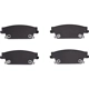 Purchase Top-Quality DYNAMIC FRICTION COMPANY - 1600-1020-00 - Rear Ceramic Pads pa2