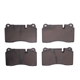 Purchase Top-Quality DYNAMIC FRICTION COMPANY - 1600-1165-00 - Rear Ceramic Pads pa1
