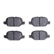 Purchase Top-Quality Rear Ceramic Pads by DYNAMIC FRICTION COMPANY - 1600-1569-00 pa6