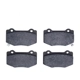 Purchase Top-Quality Rear Ceramic Pads by DYNAMIC FRICTION COMPANY - 1600-1718-00 pa6