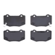 Purchase Top-Quality Rear Ceramic Pads by DYNAMIC FRICTION COMPANY - 1600-1718-00 pa7