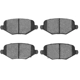 Purchase Top-Quality Rear Ceramic Pads by DYNAMIC FRICTION COMPANY - 1600-1719-00 pa6