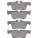Purchase Top-Quality Rear Ceramic Pads by DYNAMIC FRICTION COMPANY - 1600-2486-00 pa1