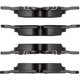 Purchase Top-Quality Rear Ceramic Pads by DYNAMIC FRICTION COMPANY - 1600-2486-00 pa2