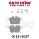 Purchase Top-Quality EUROROTOR - ID1821H - Rear Ceramic Pads pa3