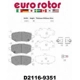 Purchase Top-Quality Rear Ceramic Pads by EUROROTOR - ID2116H pa1