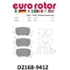 Purchase Top-Quality EUROROTOR - ID2168H - Rear Ceramic Pads pa1