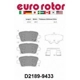 Purchase Top-Quality Plaquette arrière en céramique par EUROROTOR - ID2189H pa3
