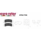 Purchase Top-Quality Plaquette arrière en céramique par EUROROTOR - ID792H pa2