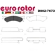 Purchase Top-Quality Plaquette arrière en céramique par EUROROTOR - ID802H pa3