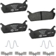 Purchase Top-Quality Rear Ceramic Pads by HELLA PAGID - 355033011 pa1