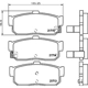 Purchase Top-Quality Rear Ceramic Pads by HELLA PAGID - 355033251 pa1