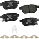 Purchase Top-Quality Rear Ceramic Pads by HELLA PAGID - 355034271 pa1