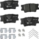 Purchase Top-Quality Rear Ceramic Pads by HELLA PAGID - 355034311 pa1