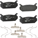 Purchase Top-Quality Rear Ceramic Pads by HELLA PAGID - 355034611 pa1