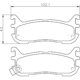 Purchase Top-Quality Rear Ceramic Pads by HELLA PAGID - 355034641 pa2