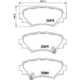Purchase Top-Quality Rear Ceramic Pads by HELLA PAGID - 355034891 pa2