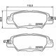 Purchase Top-Quality Rear Ceramic Pads by HELLA PAGID - 355034901 pa2