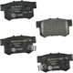 Purchase Top-Quality Rear Ceramic Pads by HELLA PAGID - 355035051 pa1