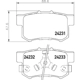 Purchase Top-Quality Rear Ceramic Pads by HELLA PAGID - 355035931 pa2