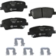 Purchase Top-Quality Rear Ceramic Pads by HELLA PAGID - 355036061 pa2