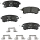 Purchase Top-Quality Rear Ceramic Pads by HELLA PAGID - 355036151 pa2