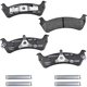 Purchase Top-Quality Rear Ceramic Pads by HELLA PAGID - 355042271 pa1