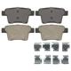 Purchase Top-Quality IDEAL BRAKE - TCD1071 - Rear Disc Brake Pad Set pa1