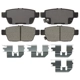 Purchase Top-Quality IDEAL BRAKE - TCD1103 - Rear Disc Brake Pad Set pa1