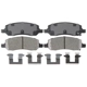 Purchase Top-Quality IDEAL BRAKE - TCD1172 - Rear Disc Brake Pad Set pa1