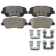 Purchase Top-Quality IDEAL BRAKE - TCD1284 - Rear Disc Brake Pad Set pa1