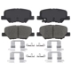 Purchase Top-Quality IDEAL BRAKE - TCD1679 - Rear Disc Brake Pad Set pa1