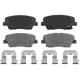 Purchase Top-Quality IDEAL BRAKE - TCD1816 - Rear Disc Brake Pad Set pa1