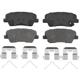 Purchase Top-Quality IDEAL BRAKE - TCD1916 - Rear Disc Brake Pad Set pa1