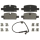 Purchase Top-Quality IDEAL BRAKE - TCD2174 - Rear Disc Brake Pad Set pa1